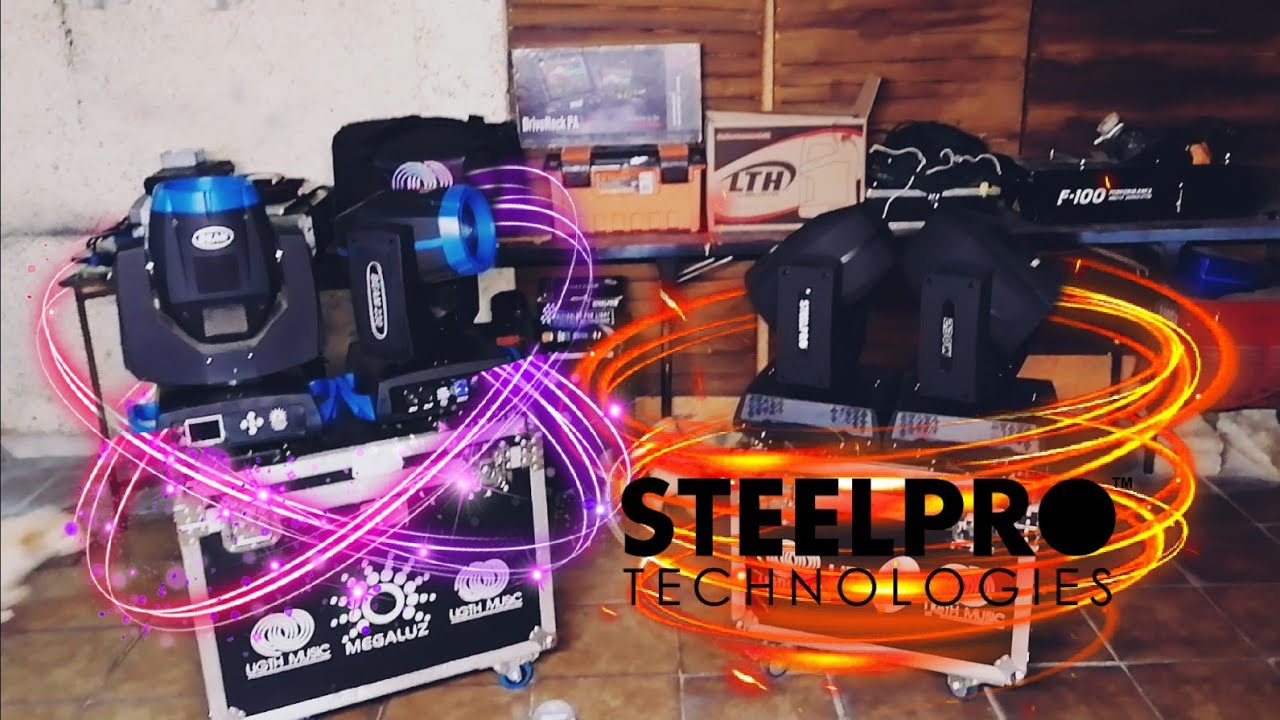 BEAM 7R MEGA LUZ VS. BEAM 7R BA STEELPRO VIDEO #59