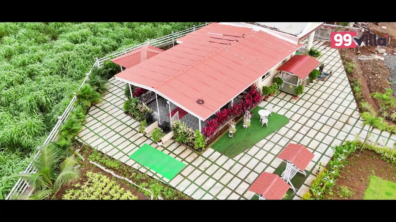 99 Villa Karjat | Luxury Villa Drone Tour Near Chowk Phata