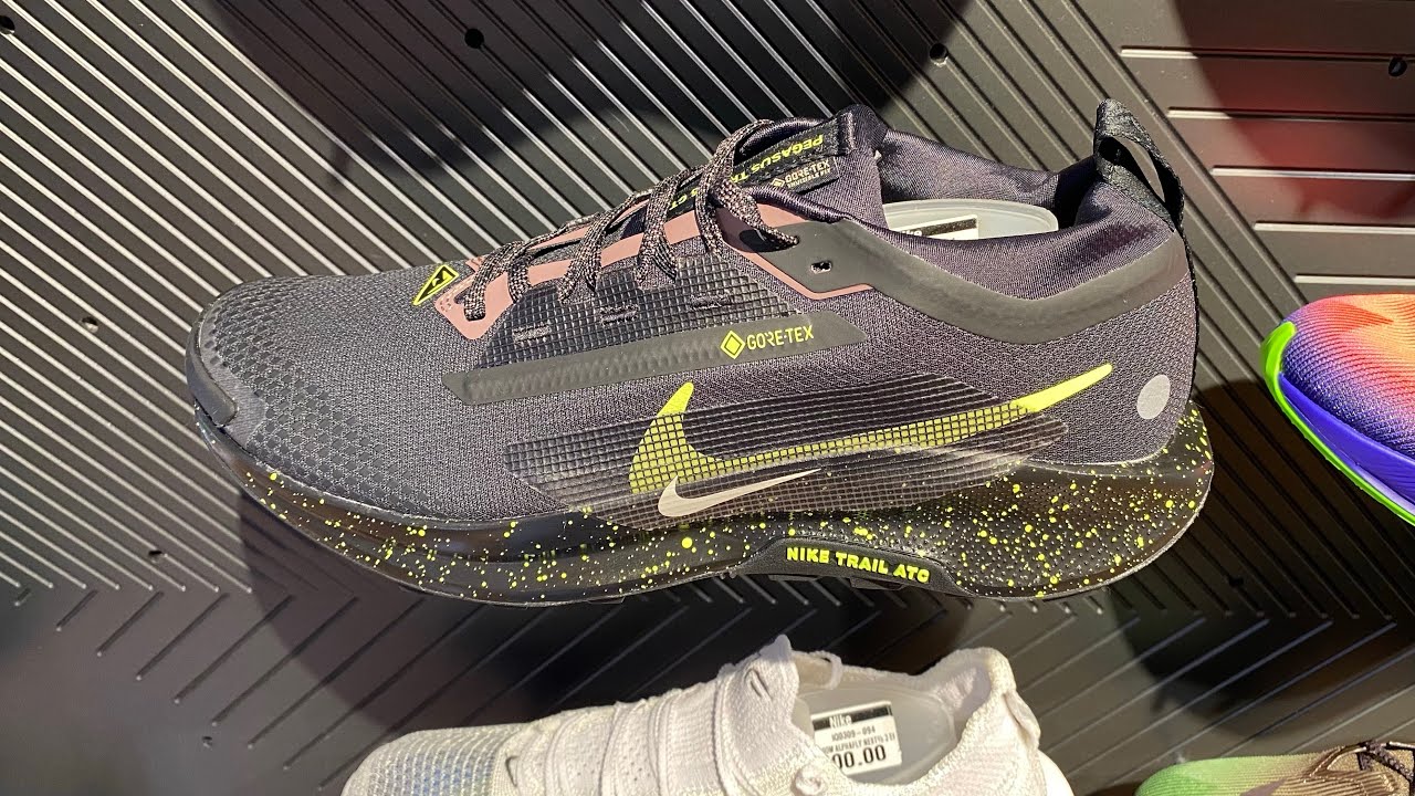 Nike Pegasus Trail 5 GORE-TEX (Black/ Phantom/ Tattoo/ Volt Ice) - Style Code: FQ0908-014