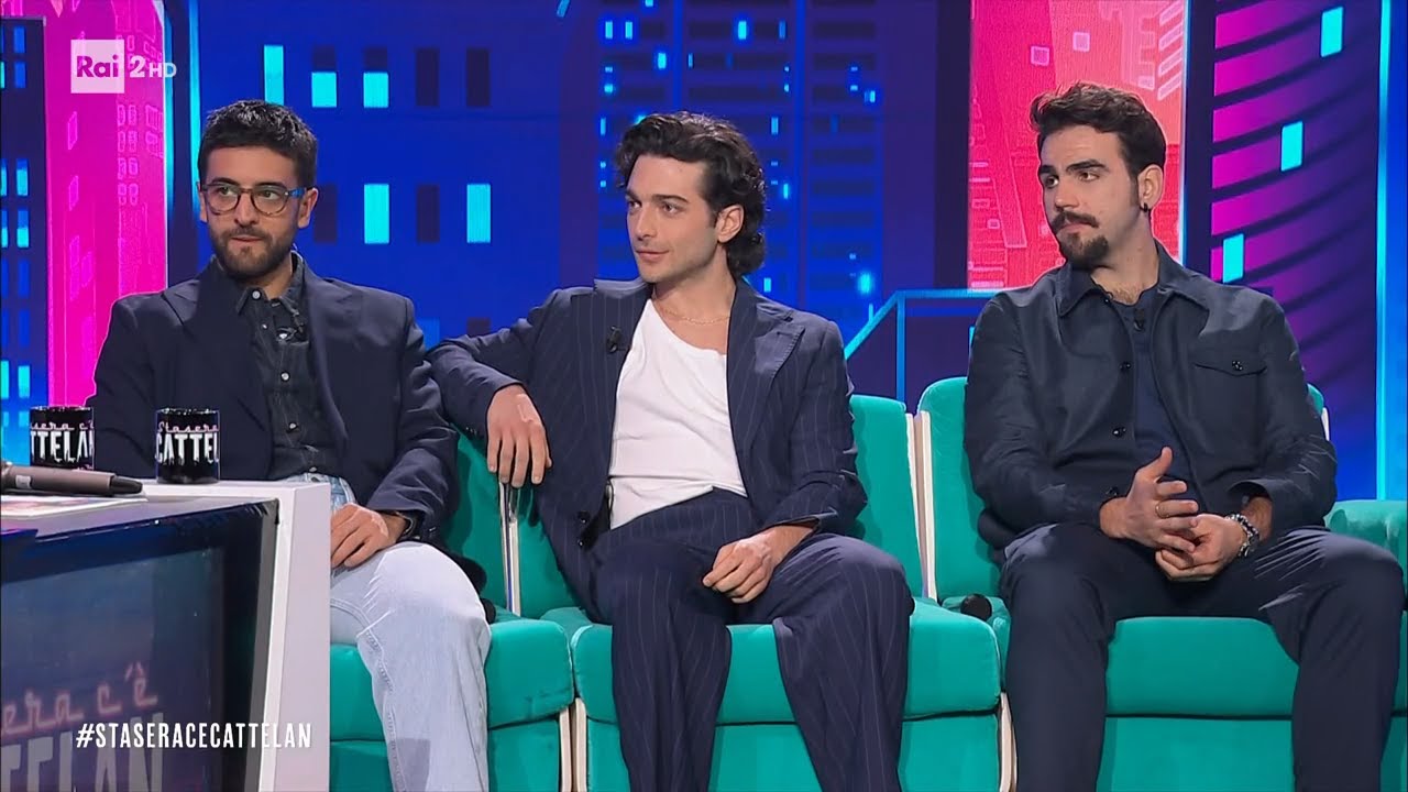 L'intervista a Il Volo - Stasera c'è Cattelan su Rai2 del 19/03/2024