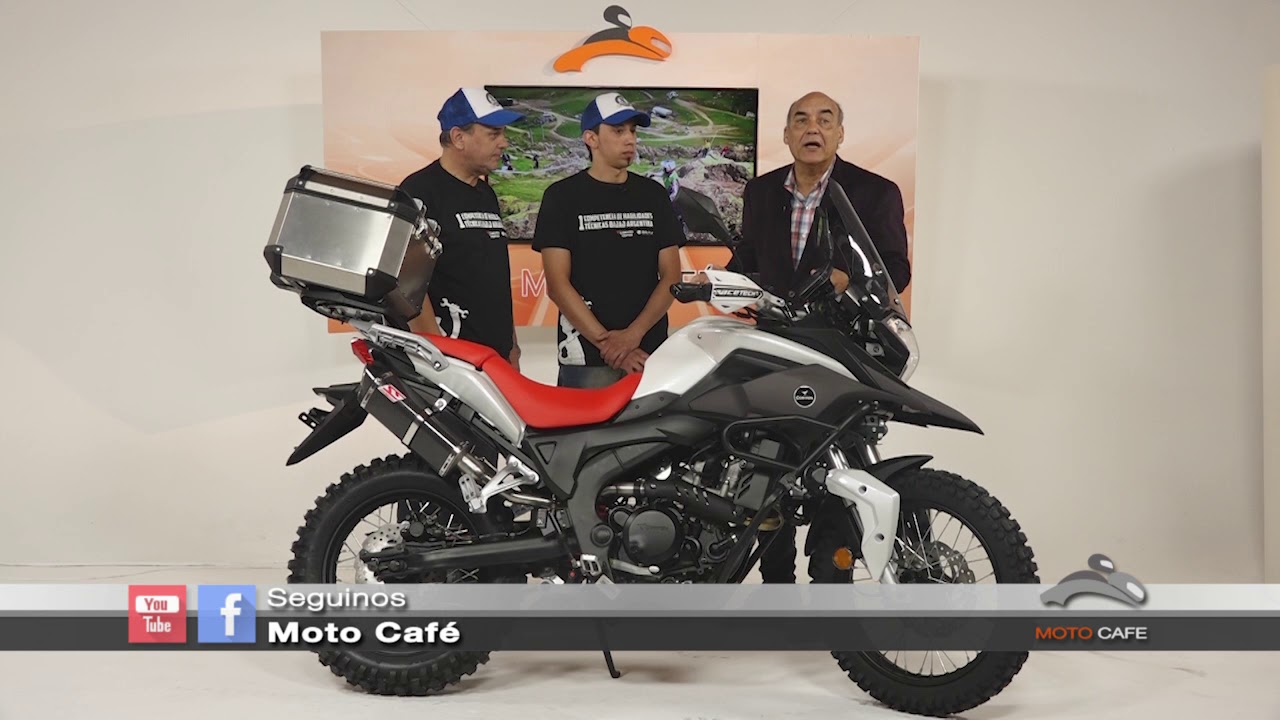Moto Café Fecha 12-08-17 - Bloque 2 - Review Corven Touring 250 en piso