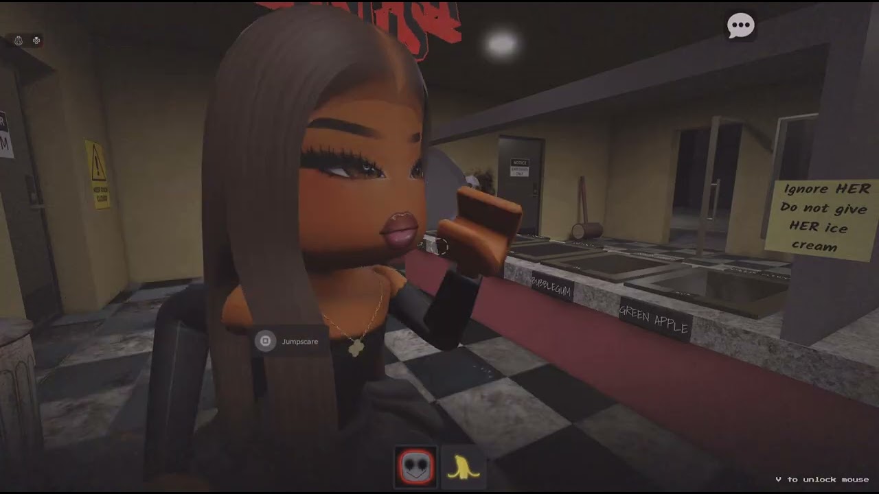 We played scary ice cream horror