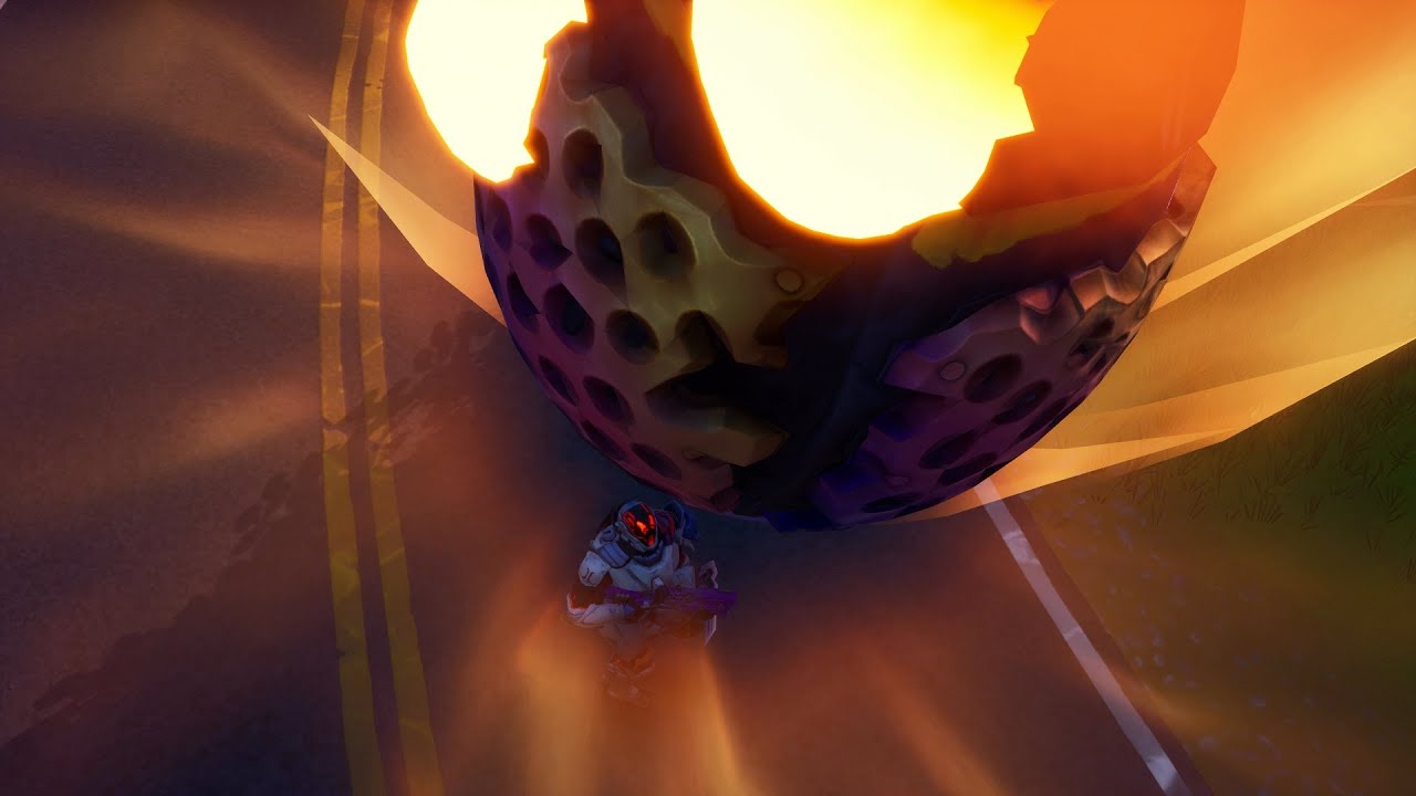 What Happens If A Marauder's Pod Lands On Your FACE?  (Fortnite Mythbusters)