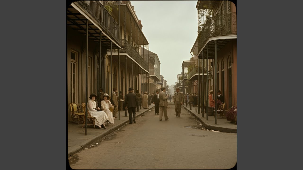 Walking along the roadshop in New Orleans town.