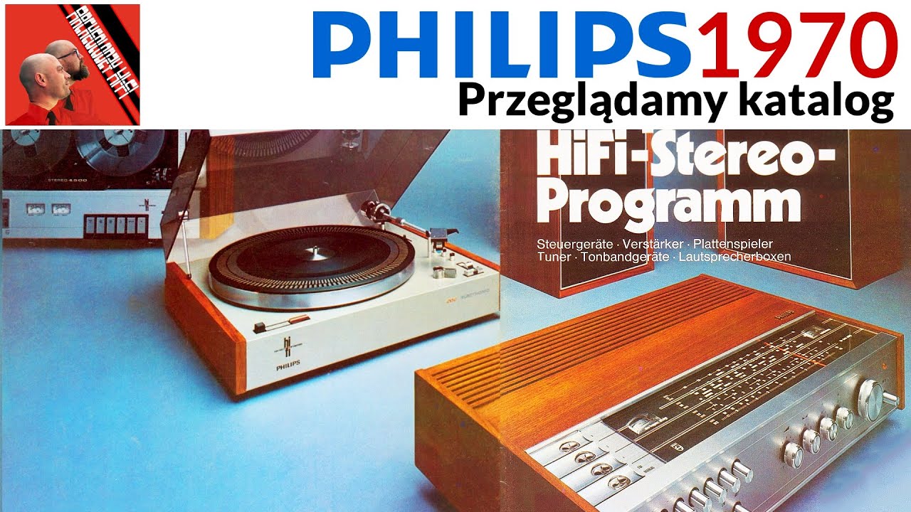 PHILIPS 1970 - katalog @Archeolodzy Hi-Fi #36 #PRL