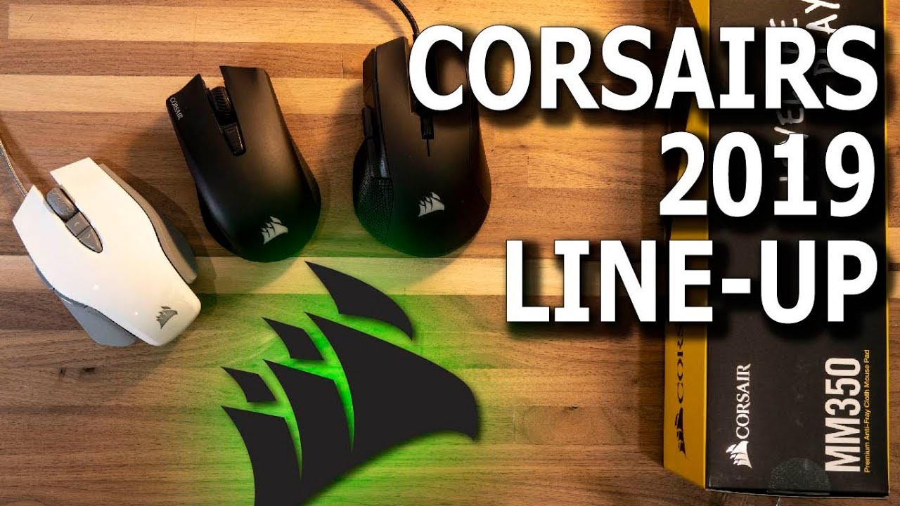 Corsairs New 2019 Mouse Line-up - M65 RGB Elite, Harpoon RGB Wireless and Harpoon RGB