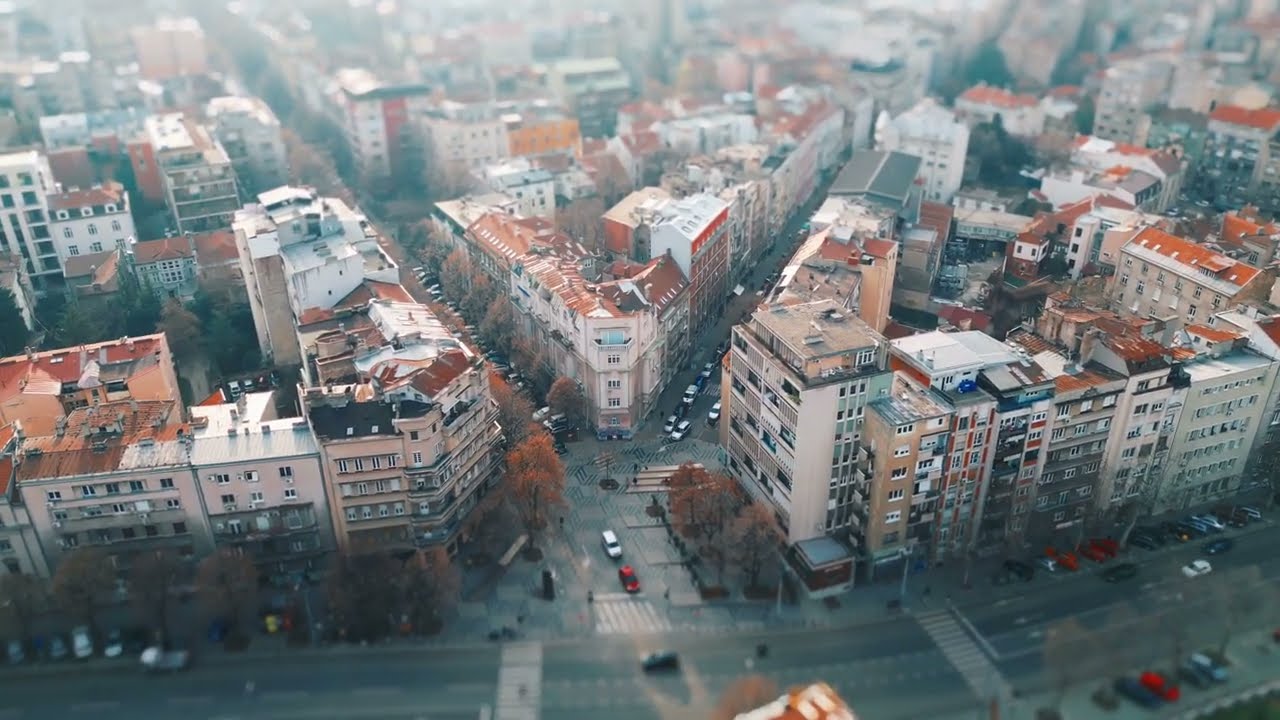 Morning in Belgrade: Stunning Drone Footage (4K)