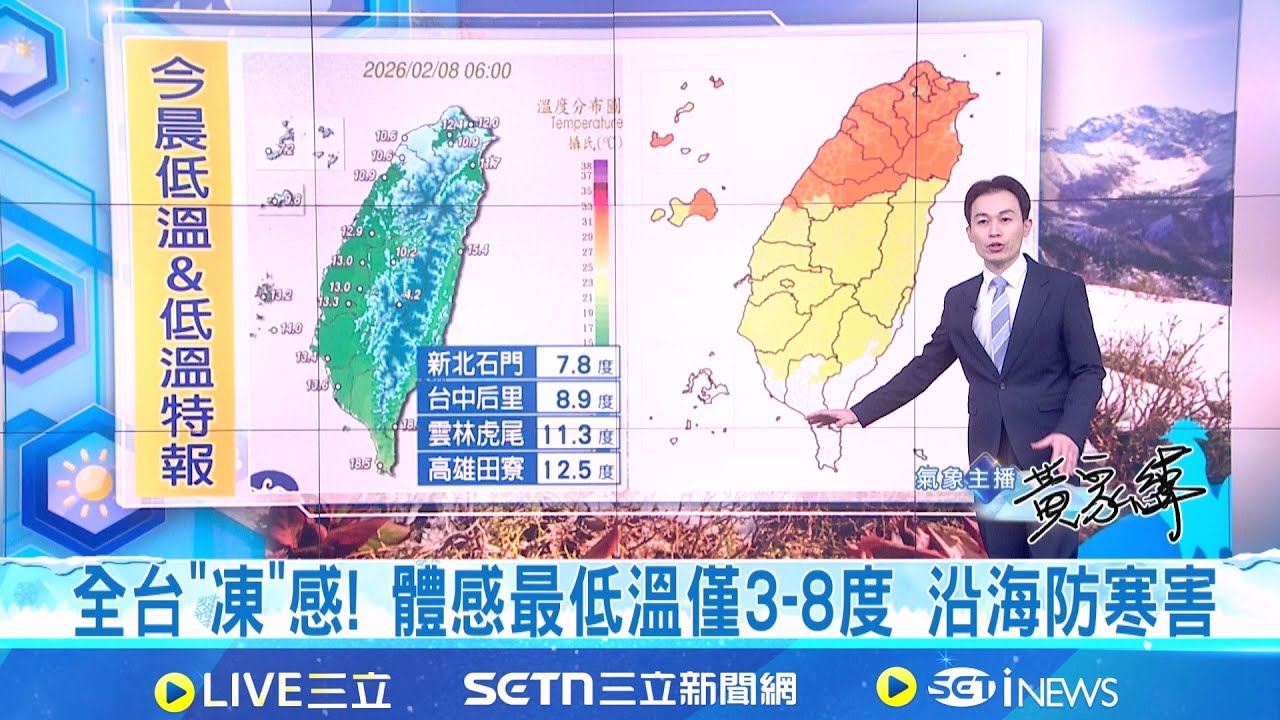 寒流襲! 凍番薯低溫探5度 最冷時刻