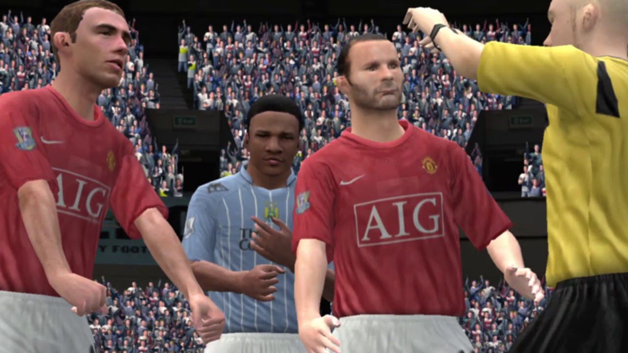 FIFA 08 Manchester City x Manchester United