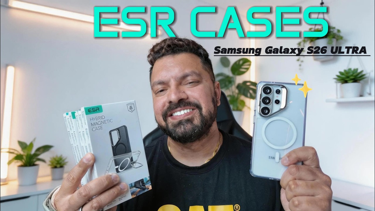 Чехлы ESR для Galaxy S26 Ultra: тестирование и обзор.