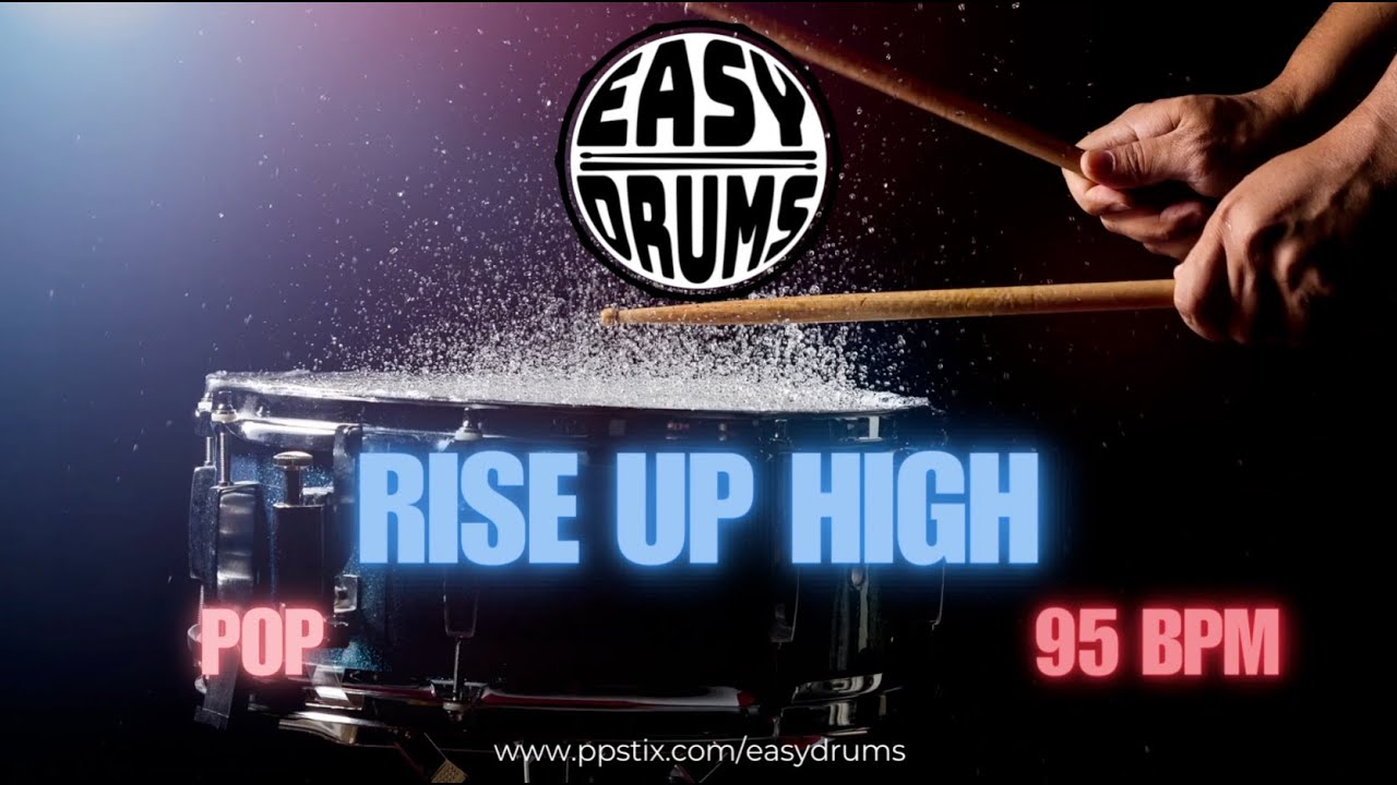DRUMLESS Pop Backing Track – “Rise Up High” | Play-Along Practice Jam