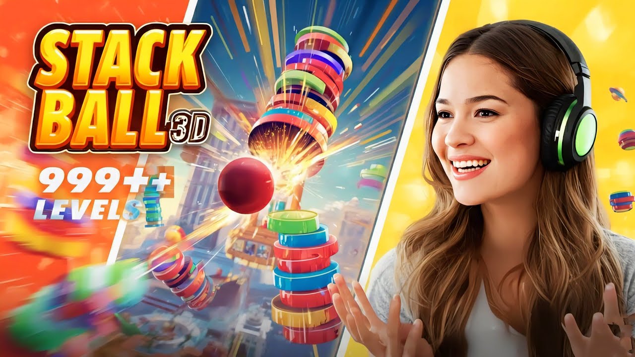 SK Gamer is live, stack ball live🎮&hearts;️ #live #stackball