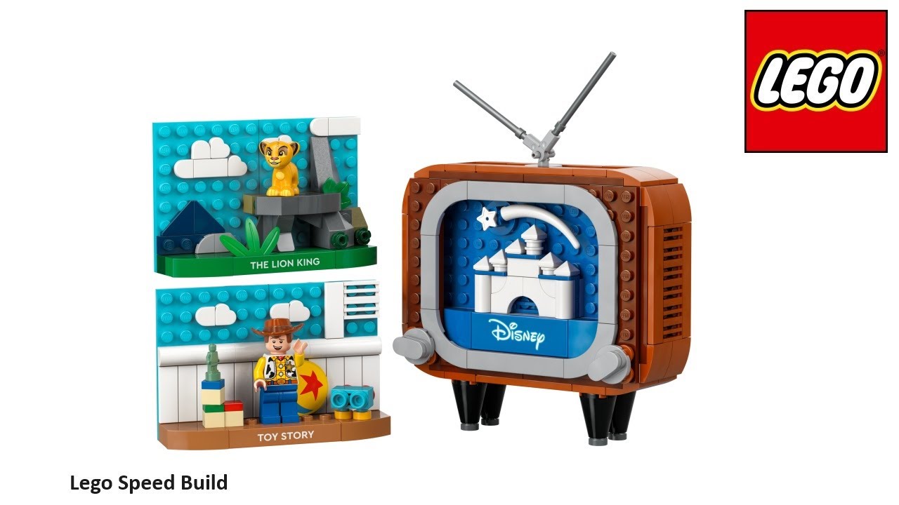 Lego Disney 40774 Classic Animation Scenes Speed Build