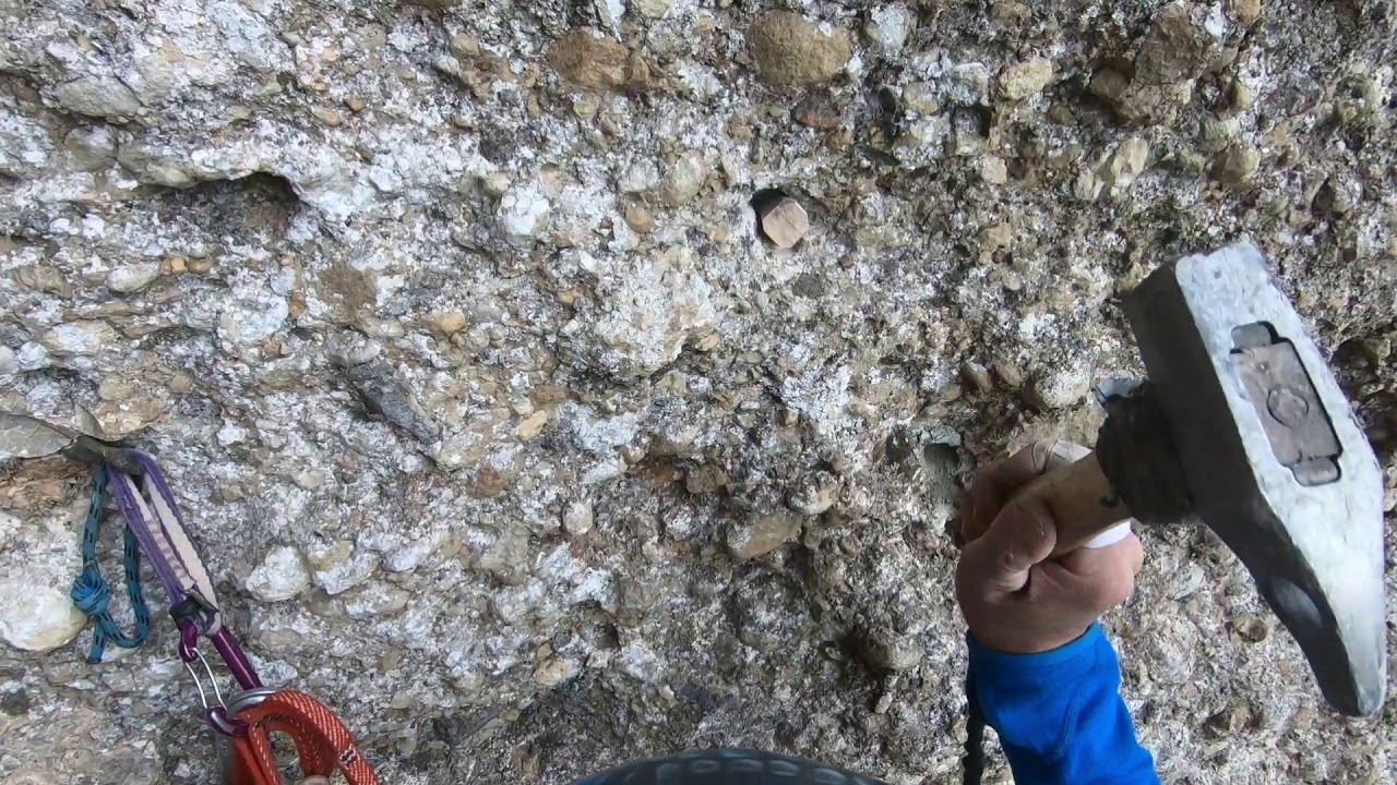 escalada artificial, falque de madera