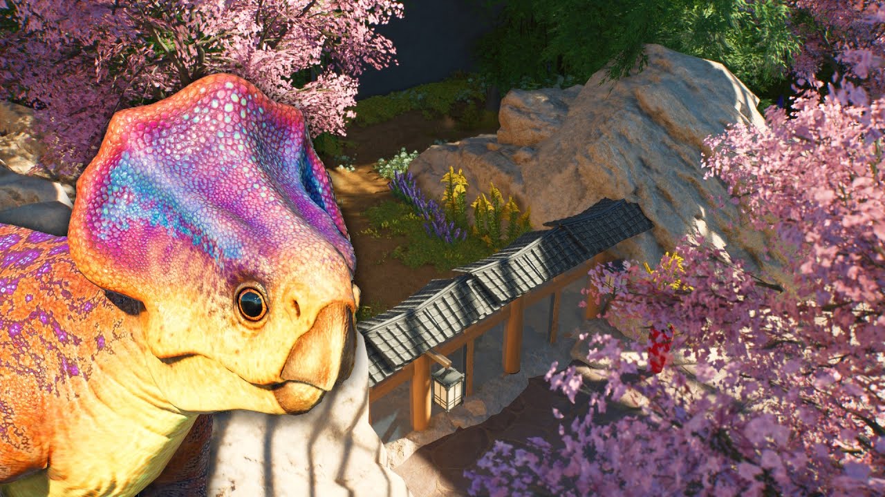 MICRO CERATUS SAKURA Exhibit in Jurassic World Evolution 3! I Project Park Ep26