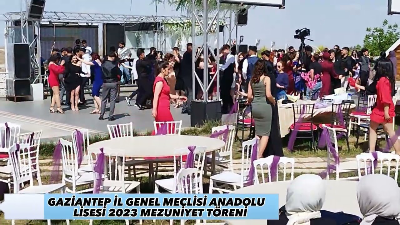 Gaziantep İl Genel Meclisi Anadolu Lisesi 2023 Mezuniyet Töreni