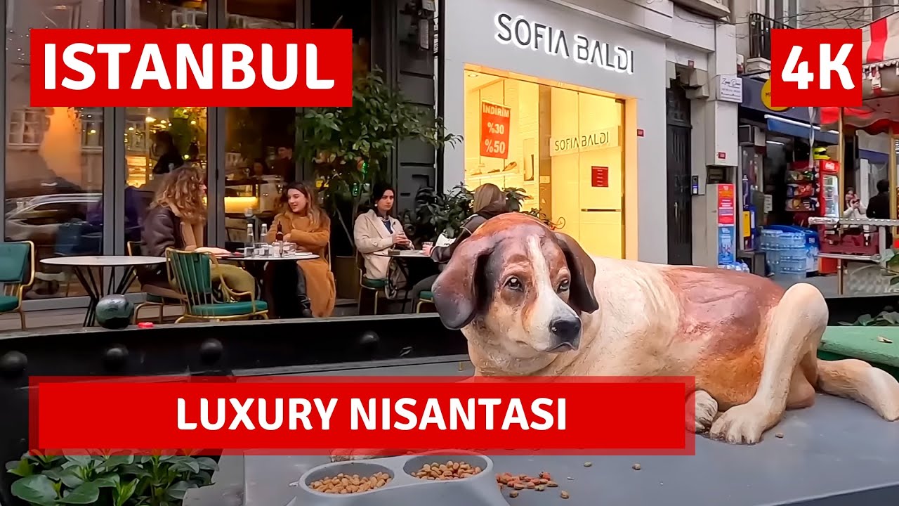 Most Luxurious In Istanbul 2023 Nisantasi Walking Tour|4k UHD 60fps
