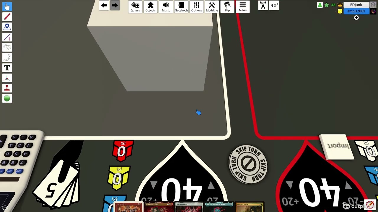Tabletop Simulator video. Feb 19, 2026