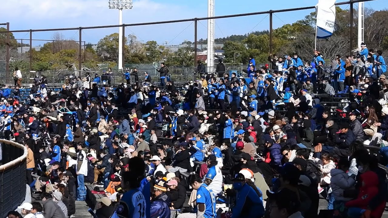 【鳥肌モノ】草薙球場に響き渡る日本ハム・関西限定のチャンステーマ 2024.3.9