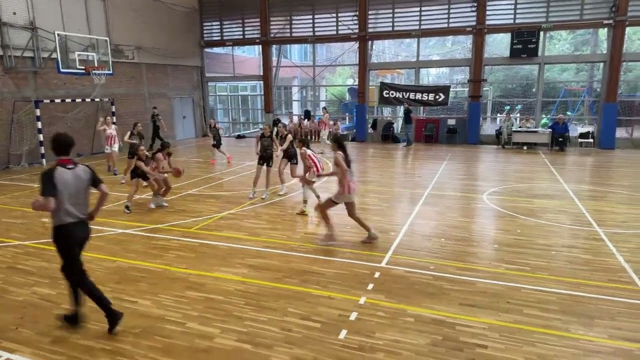 ŽKK Crvena Zvezda vs KŽK Partizan 1953 (pionirke) 47:55