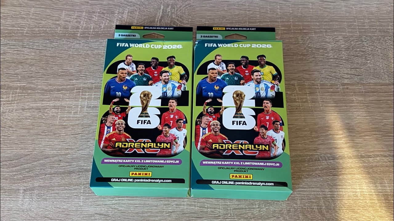 PANINI FIFA WOLD CUP 2026 POJEDYNEK BLISTRÓW XXL KTÓRY BYŁ LEPSZY ? 