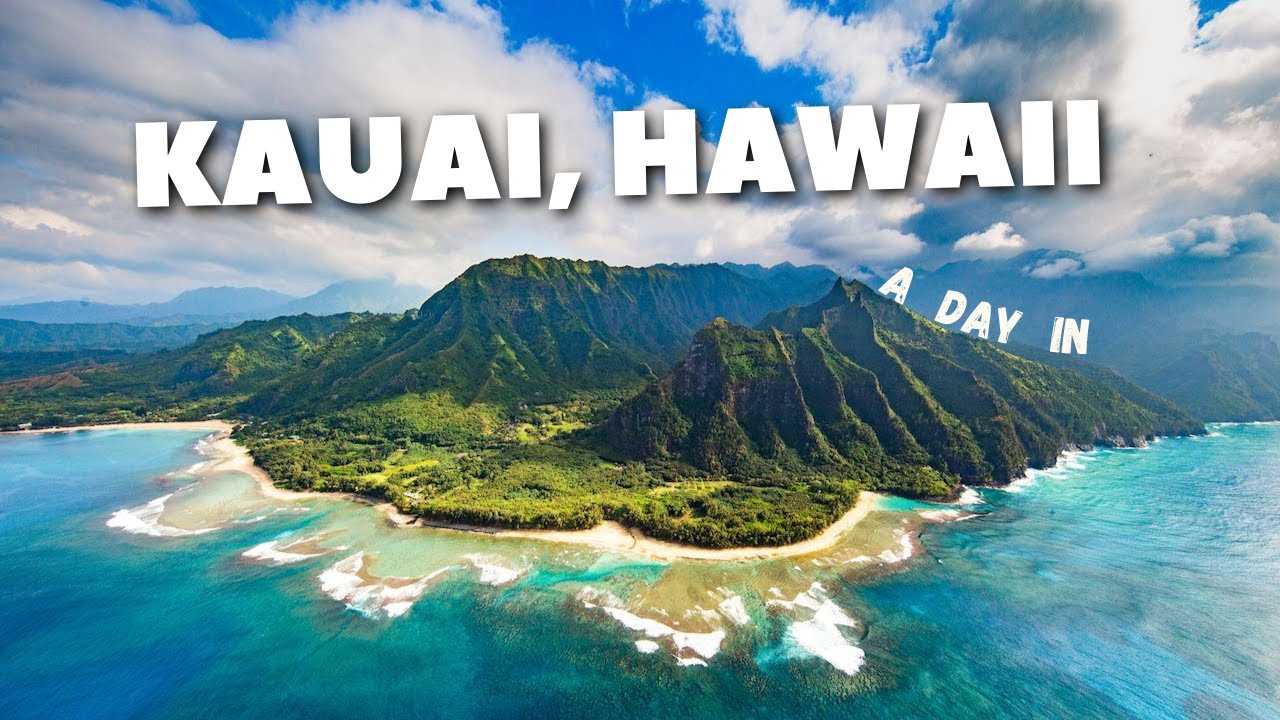 Kauai, Hawaii // 4k Drone Island Tour \\ Virtual Travel Guide