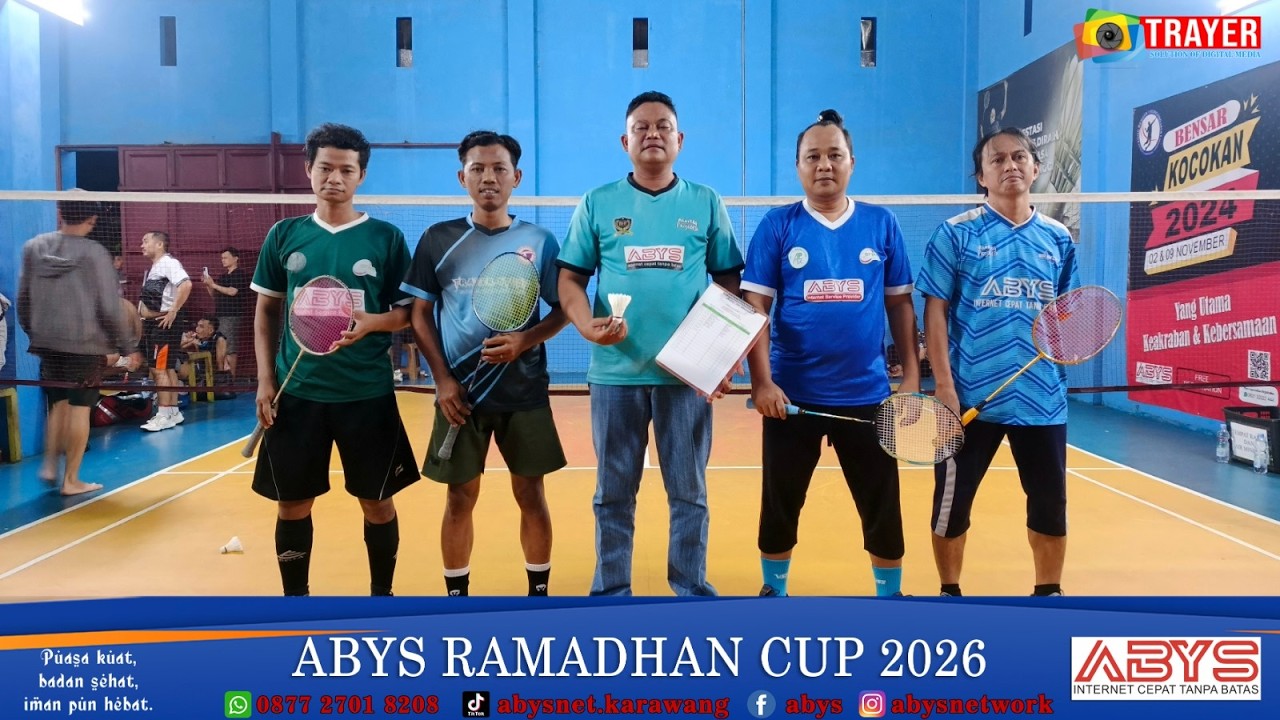 Bos Mali/Haryadi VS Dede/Asin || ABYS Ramadhan Cup 2026 || GOR Bensar - Karawang