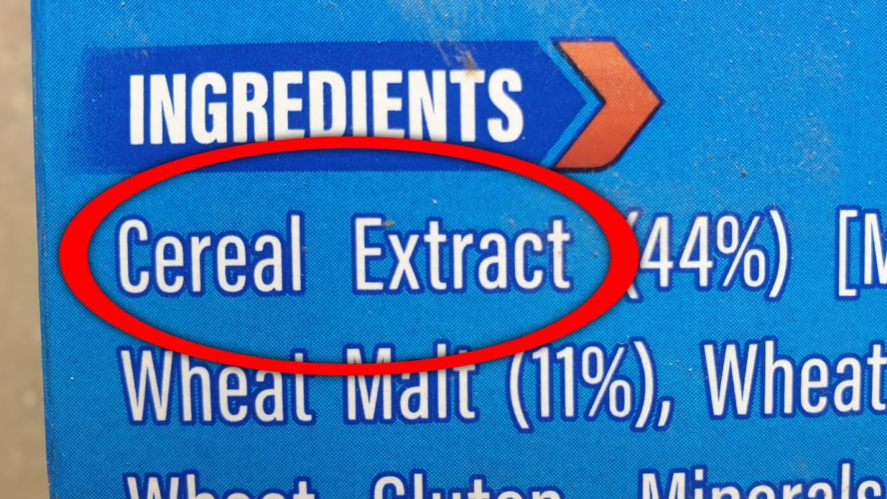 cereal extract kya hota hai | cereal extract ka matlab kya hota hai 
