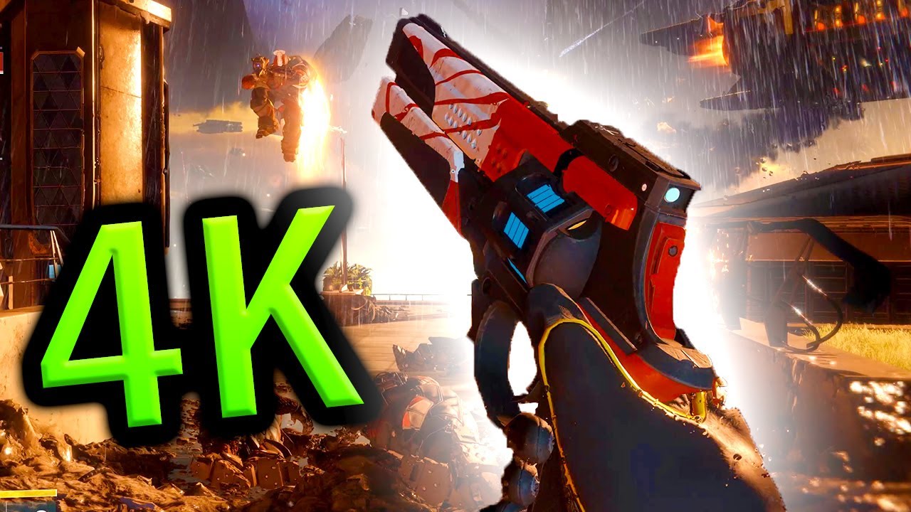 Destiny 2 GAMEPLAY [4K 60fps PC] - Trying Weapons, Emotes, and Exploring