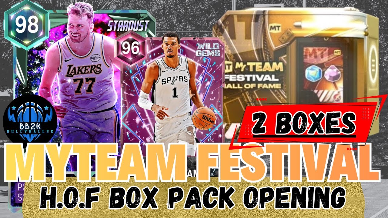 We Opened TWO HOF BOXES in the new MyTeam Festival!!!