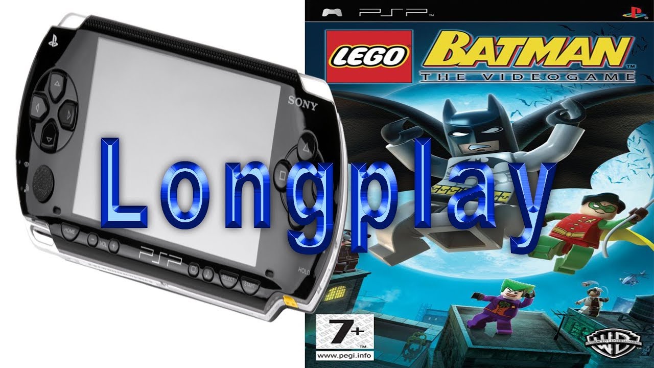 Lego Batman: The Videogame psp longplay