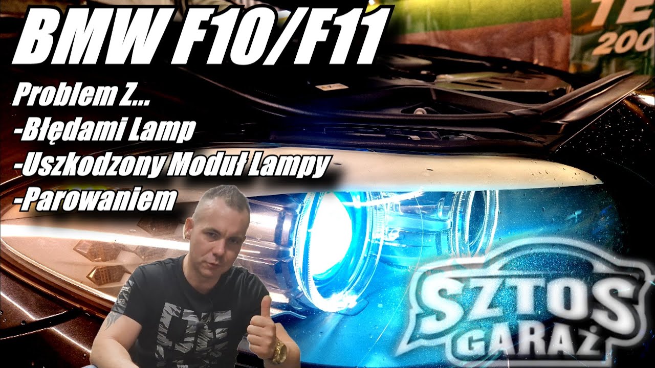 BMW F10/F11 -  Problem Z Parowaniem Lamp/ Błędy Lamp/ Uszkodzona Elektronika Modułu Lampy...Wilgoć!!