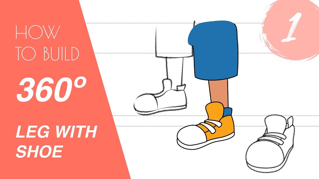 Moho tutorial 09: 360º Leg with shoe- Part 1: Process
