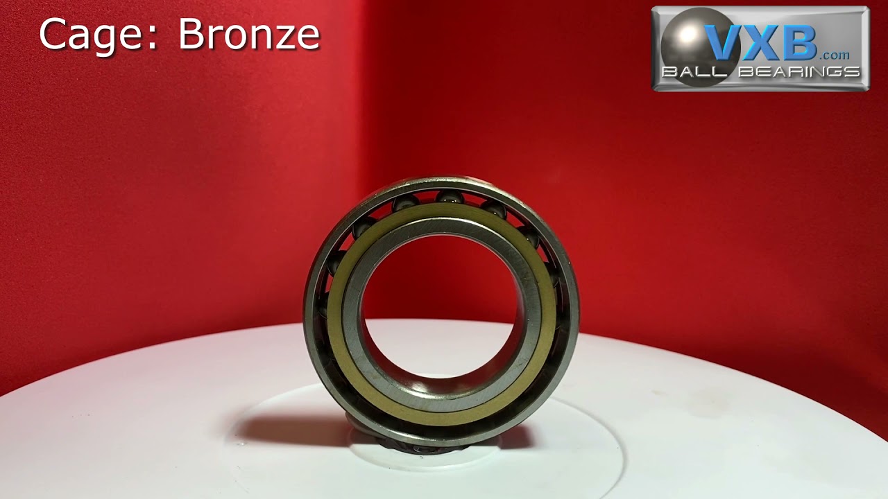 7008ACM Single Row Angular Contact Ball Bearing