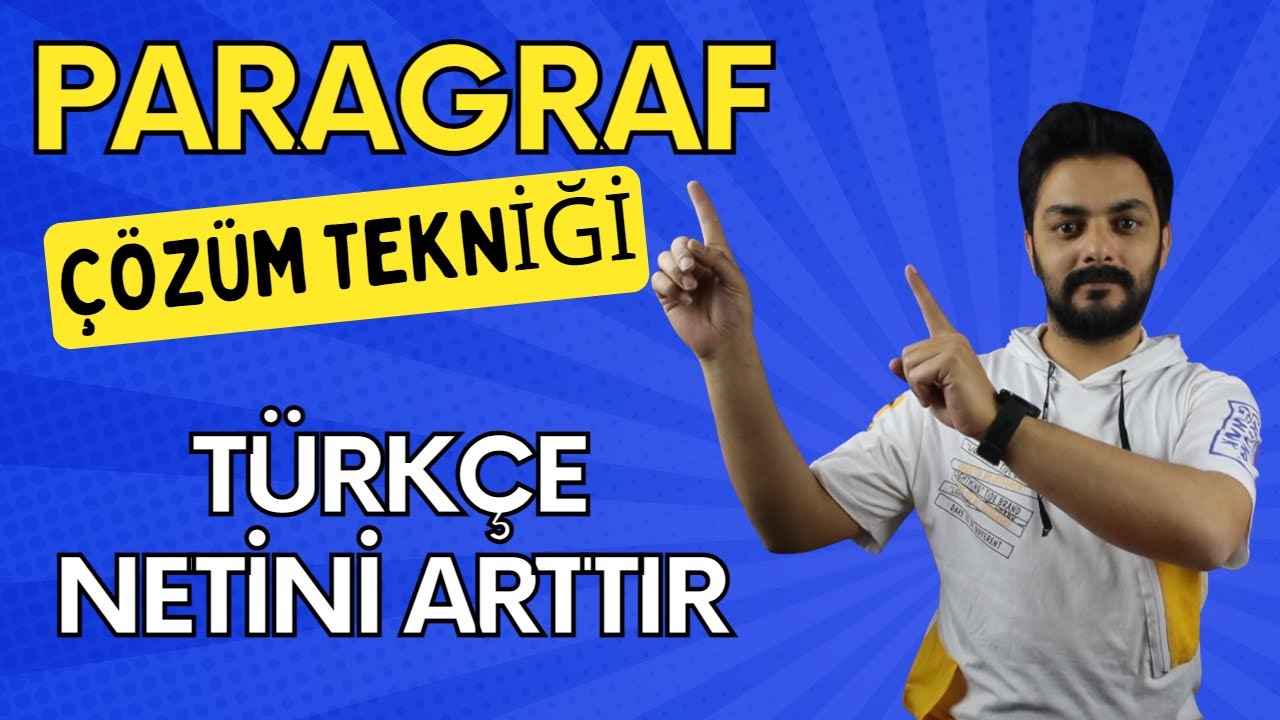 PARAGRAF &Ccedil;&Ouml;Z&Uuml;M TEKNİĞİ VE T&Uuml;RK&Ccedil;EDE BAŞARILI OLMANIN YOLLARI