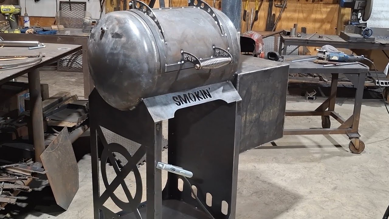DIY air compressor BBQ build p.1/2