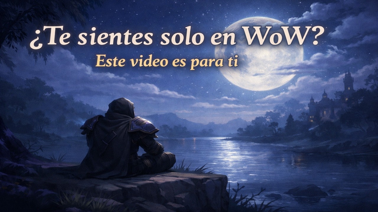 ¿Te sientes solo en WoW? Este video es para ti – Midnight puede ayudarte