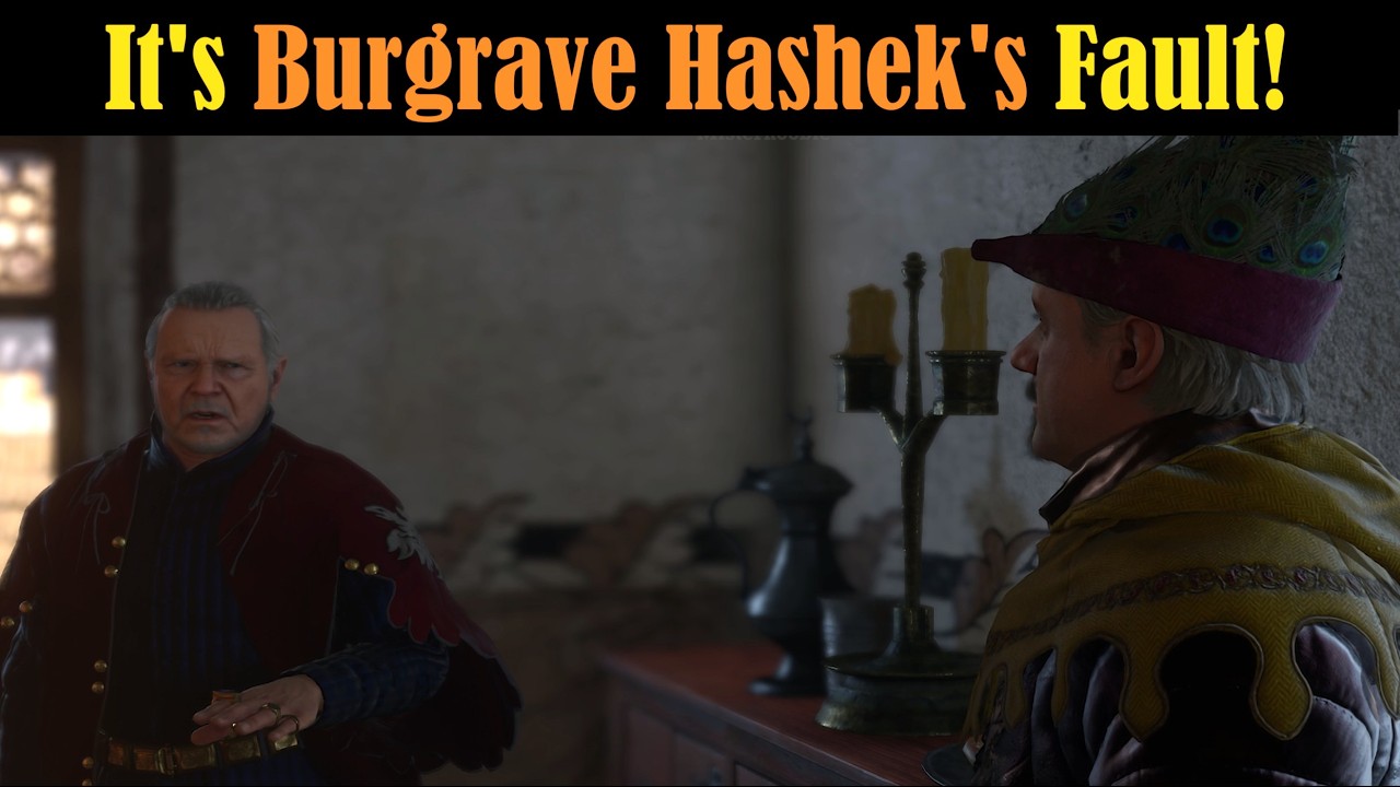 Blame a dumb Hashek in front of Von Bergow (Necessary Evil) - Kingdom Come Deliverance 2