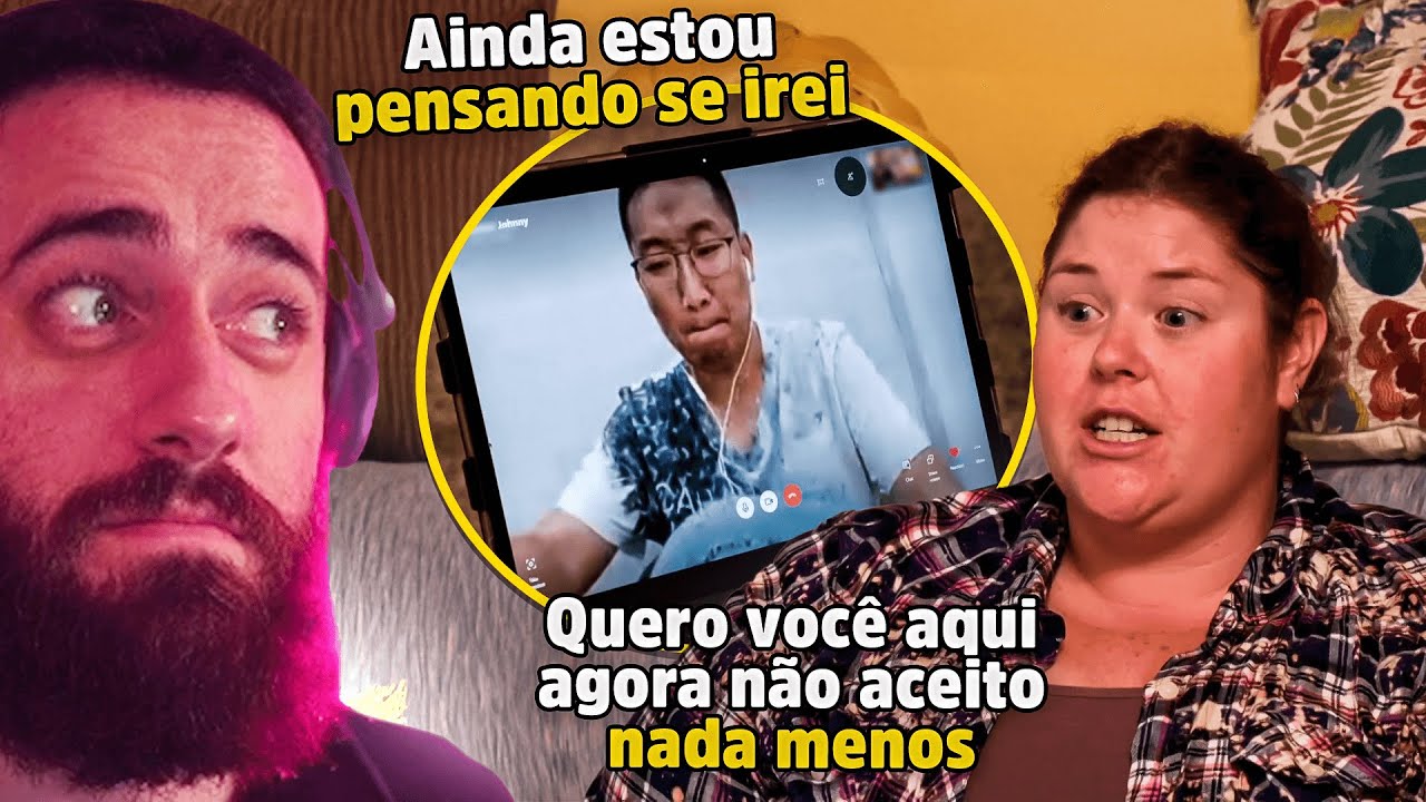 Ela se frustrou após namorado nunca visto adiar viagem para conhecê-la
