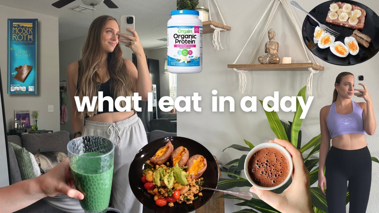 what I eat in a day | easy and balanced meals (intuitive eating)