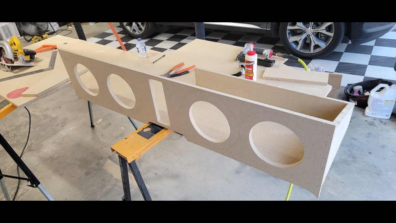 2019 2020 2021 Silverado Sierra Denali Subwoofer Box How To DIY Tutorial Under Seat build