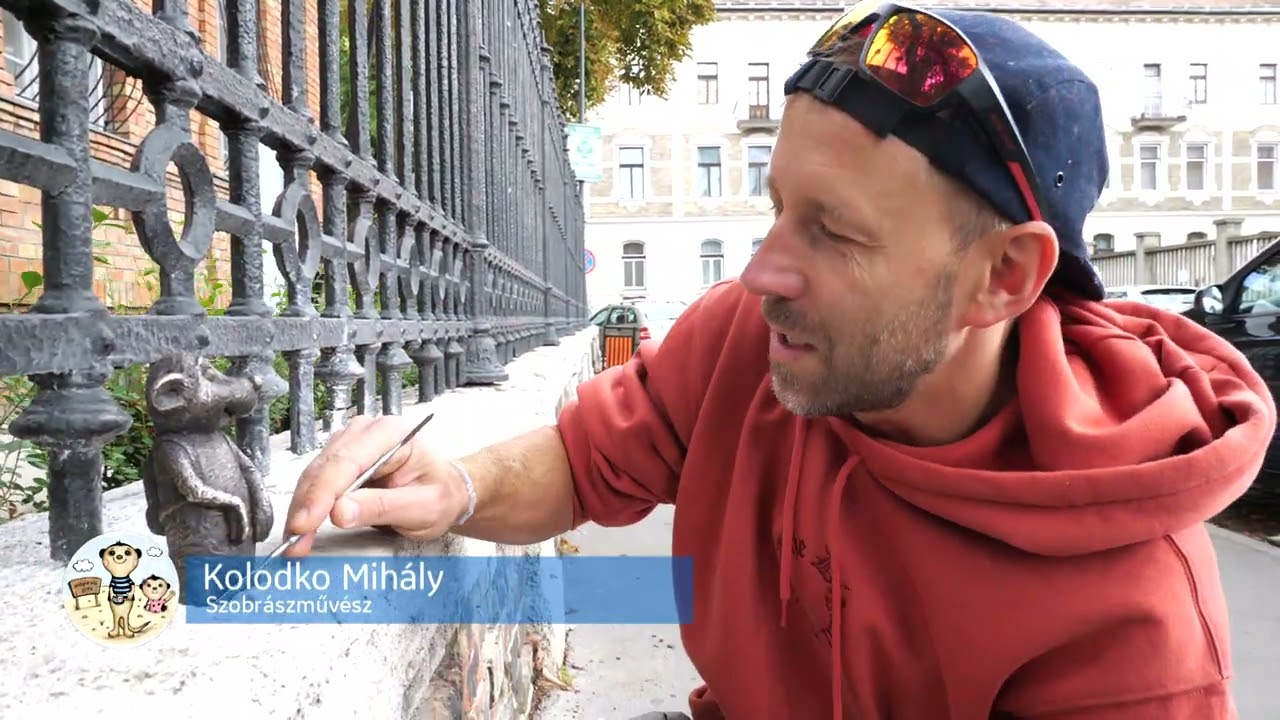 Kolodko Szurikáta szobra a cukorbeteg gyermekekért, gyermekeknek