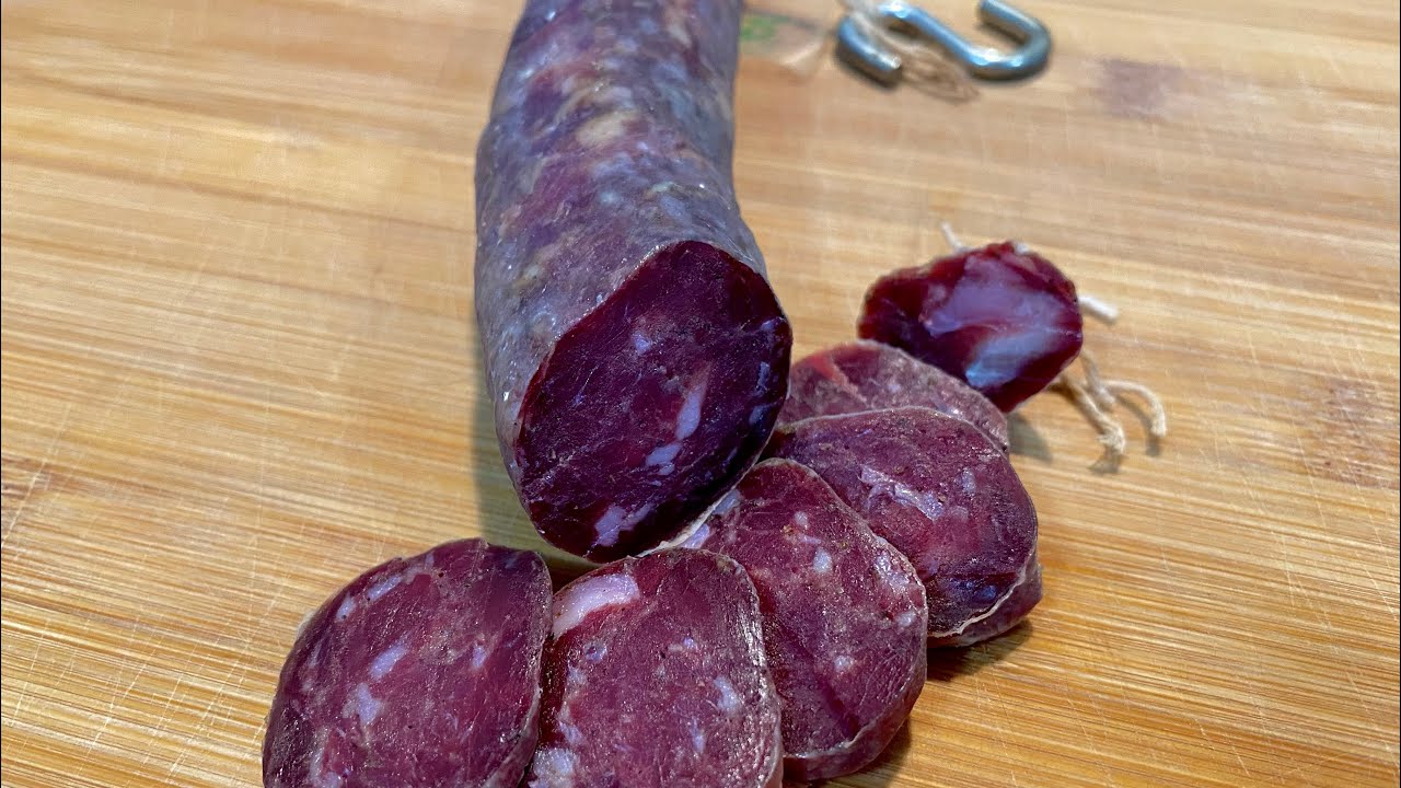 How to make venison salami at home