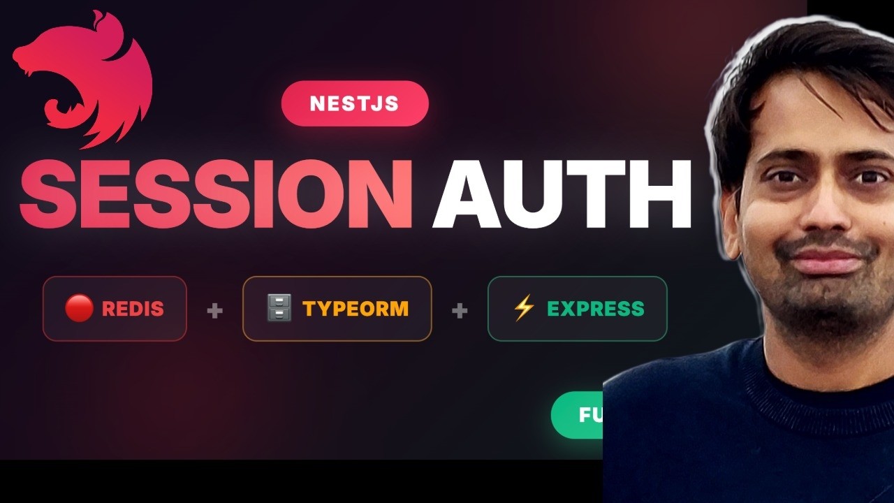 Session Authentication in NestJS | Part 2 - Passport, Redis & TypeORM (Day 08)
