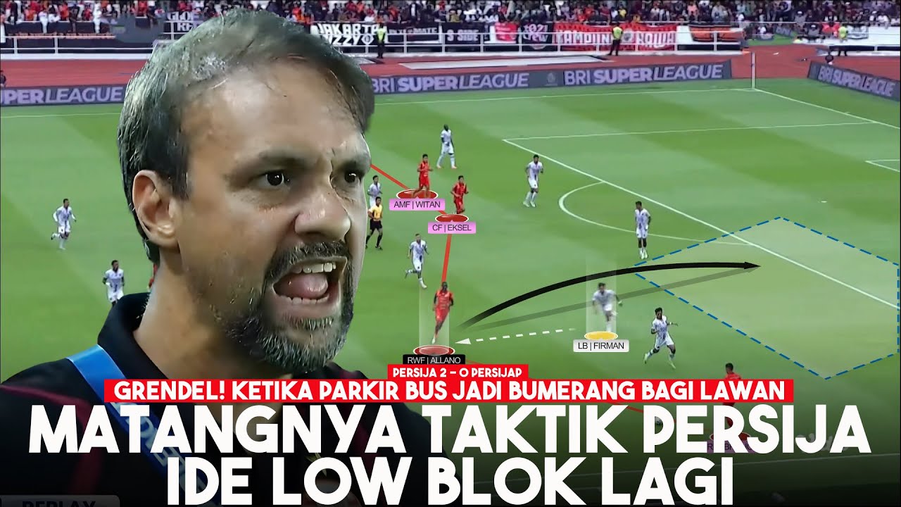 Persija 2–0 Persijap: Kematangan Taktik Mauricio Souza Menghadapi Ide Low Block Lawan