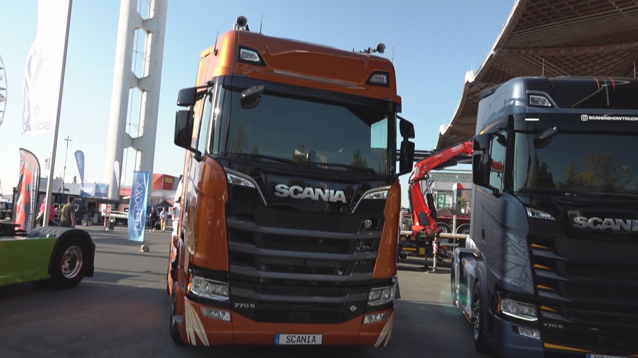 Scania V8 770 S Fire Edition Tractor Truck (2025) Exterior and Interior