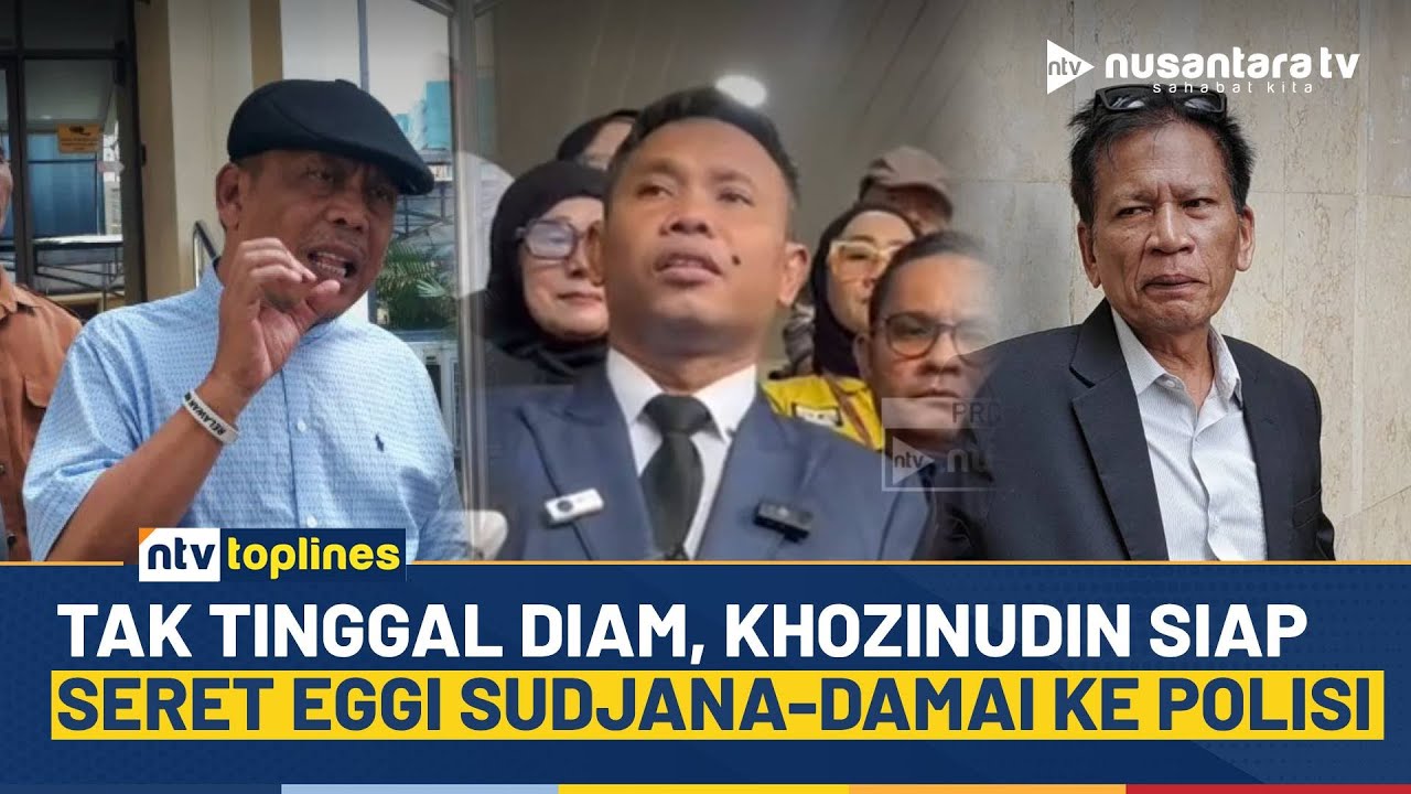 Panas! Khozinudin Ultimatum Siap Polisikan Balik Eggi Sudjana & Damai Lubis | NTV TOPLINES