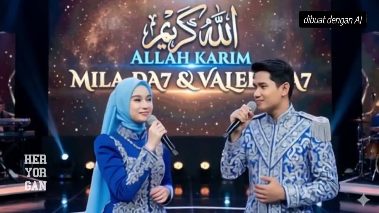 MILA DA7 & VALEN DA7 BERSHOLAWAT - ALLAH KARIM