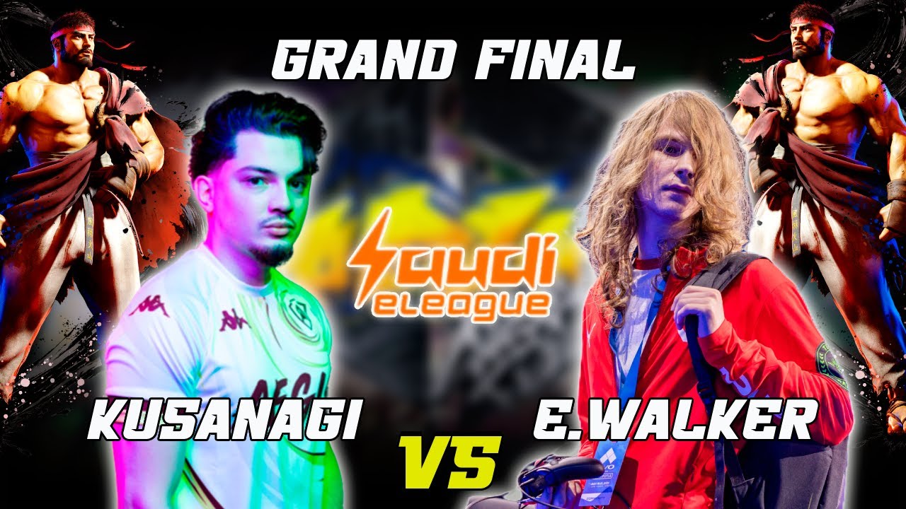 🔥SAUDI ELEAGUE FIGHTING| ENDINGWALKER (ryu) vs KUSANAGI (ryu) 💥 | GRAND FINAL | street figther 6