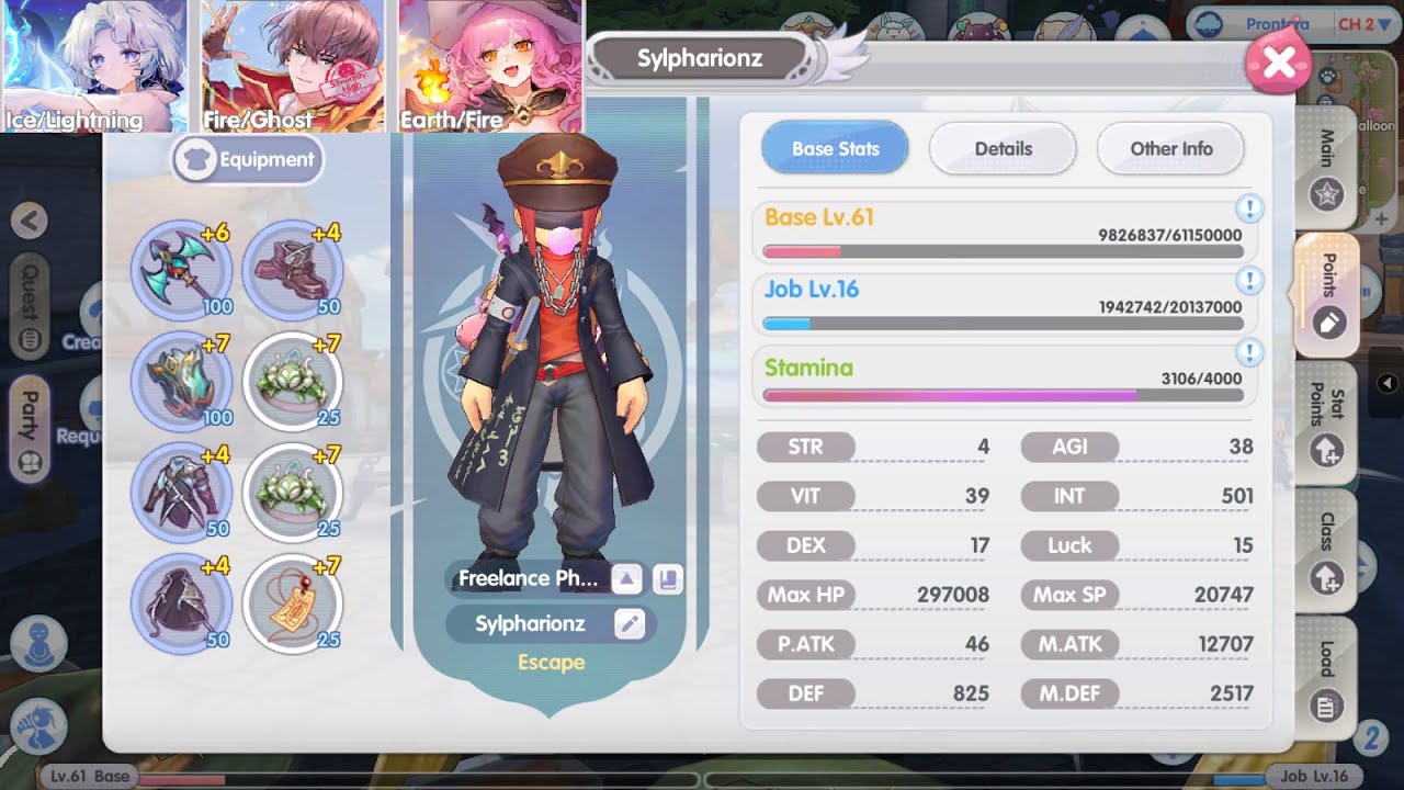 Ragnarok X - Everything you need to know about High Wizard (stats, equipment, skills, shadow weapon)